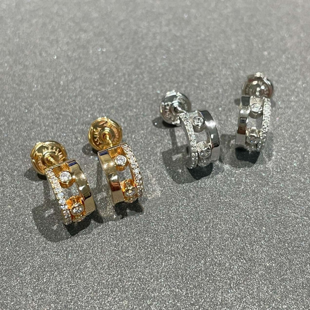 [Lumi]MOVE ROMANE EARRINGS DIAMOND