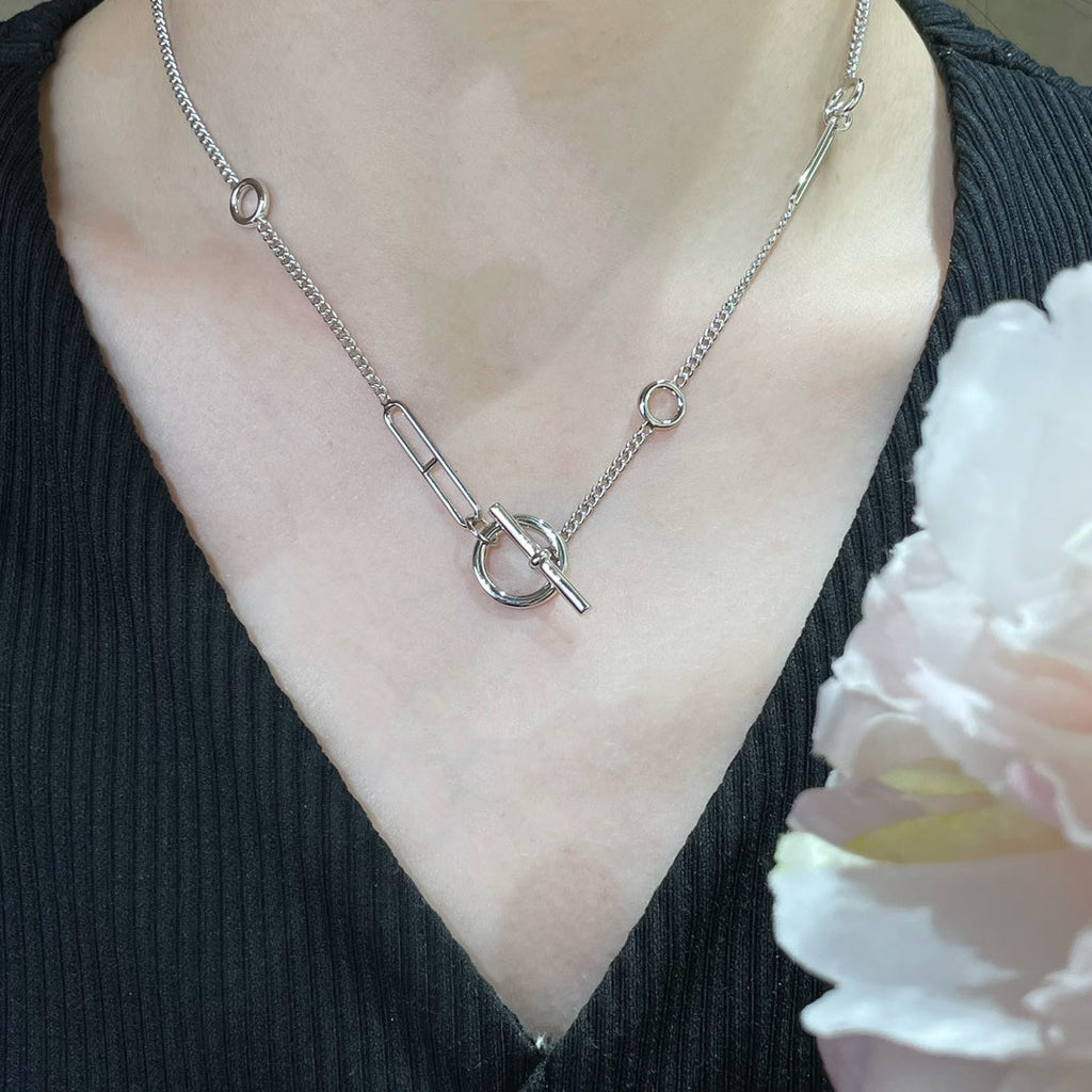 [Lumi Jewels]HM STERLING CHAINE D'ANCRE HEART