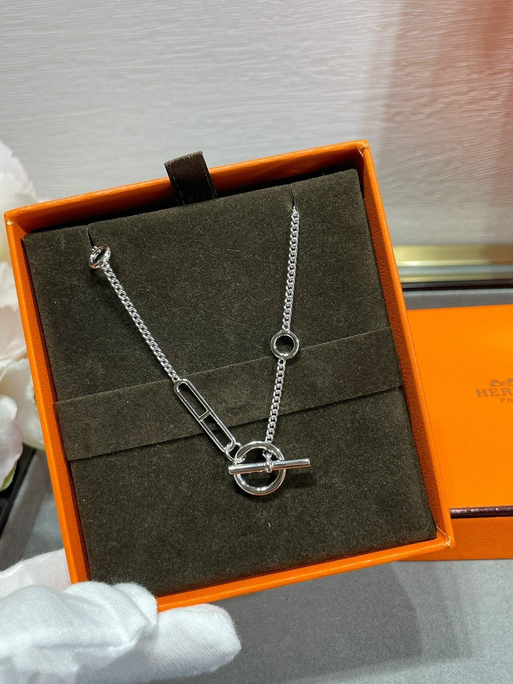 [Lumi Jewels]HM STERLING CHAINE D'ANCRE HEART