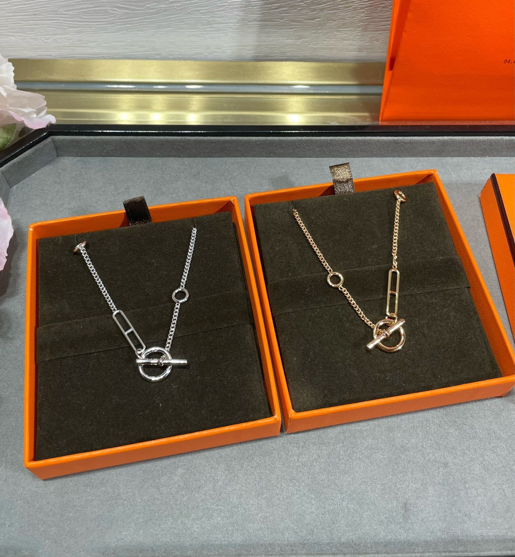 [Lumi Jewels]HM STERLING CHAINE D'ANCRE HEART