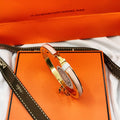 [Lumi Jewels]CLASSIC HM CLIC  PINK 8MM ENAMEL BRACELET