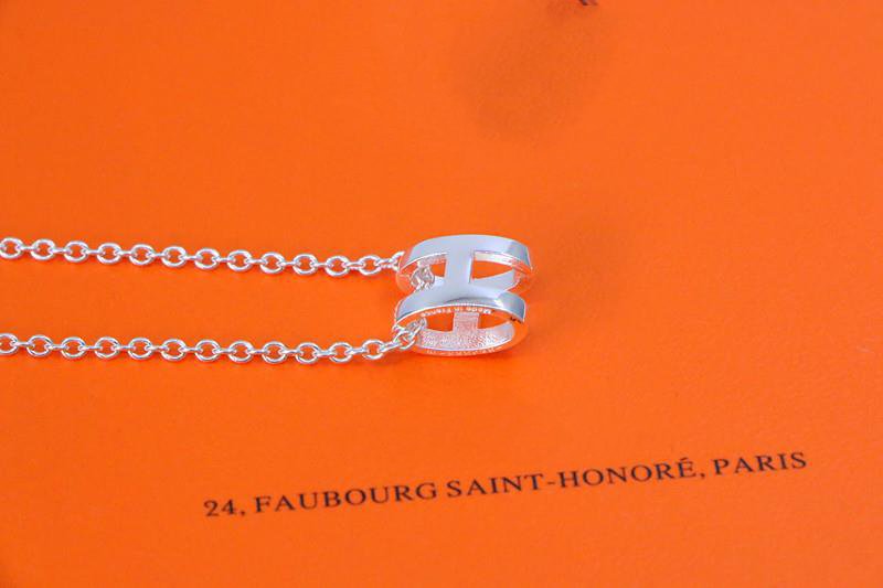 [Lumi Jewels]HM NECKLACE H LETTER OVAL SERIES