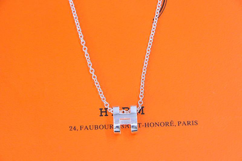 [Lumi Jewels]HM NECKLACE H LETTER OVAL SERIES