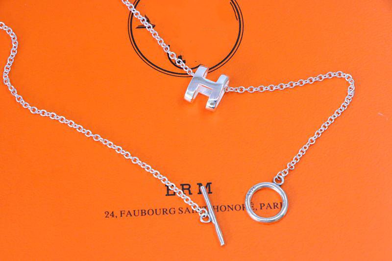 [Lumi Jewels]HM NECKLACE H LETTER OVAL SERIES