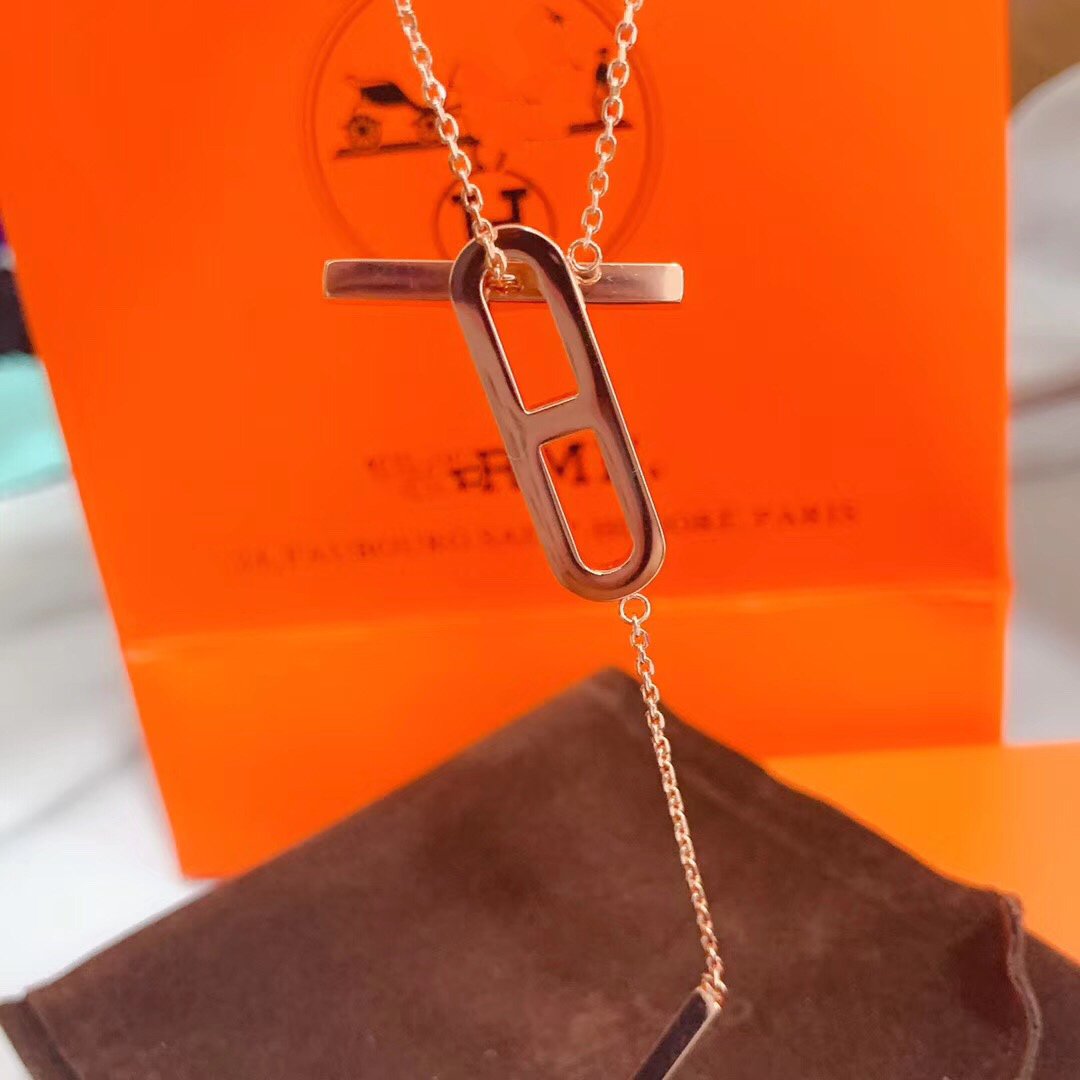 [Lumi Jewels]HM NECKLACE PLATINUM ROSE GOLD DIAMOND