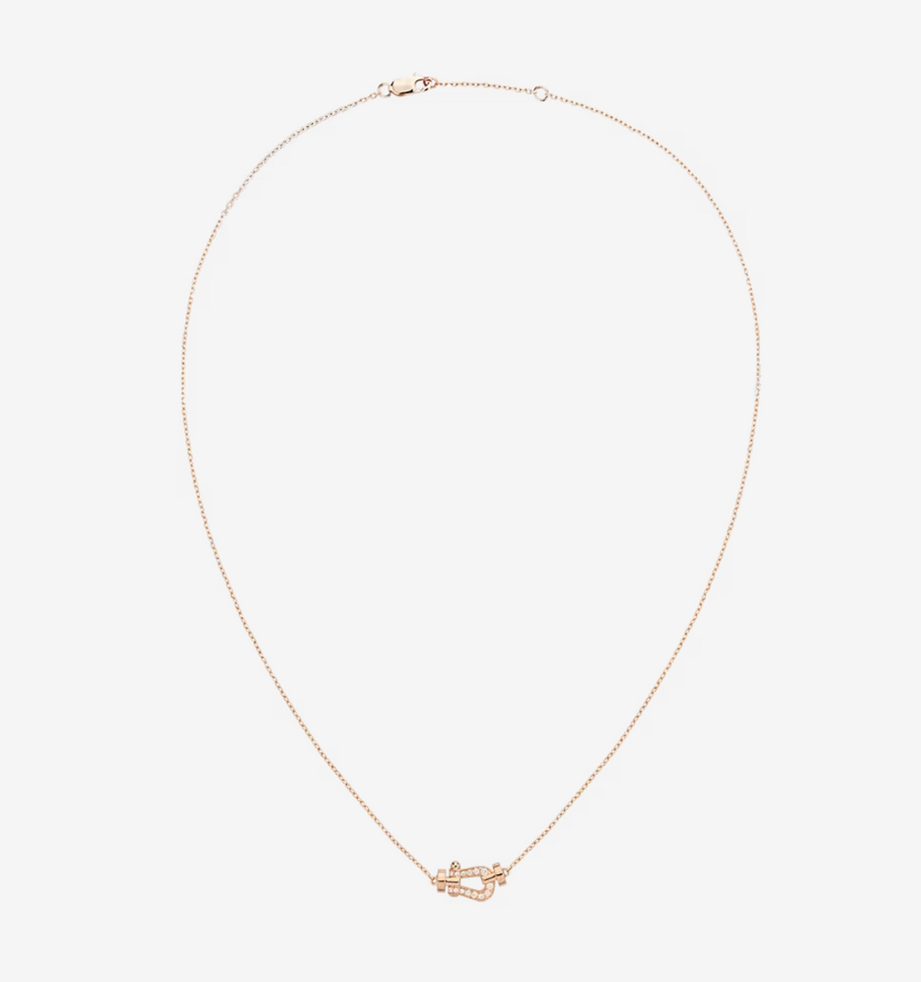 [Lumi Jewels]FORCE 10 DIAMOND PINK GOLD NECKLACE MINI MODEL