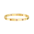 [Lumi Jewels]2026 RAINBOW LOVE BRACELET 6.1MM  10 DIAMONDS