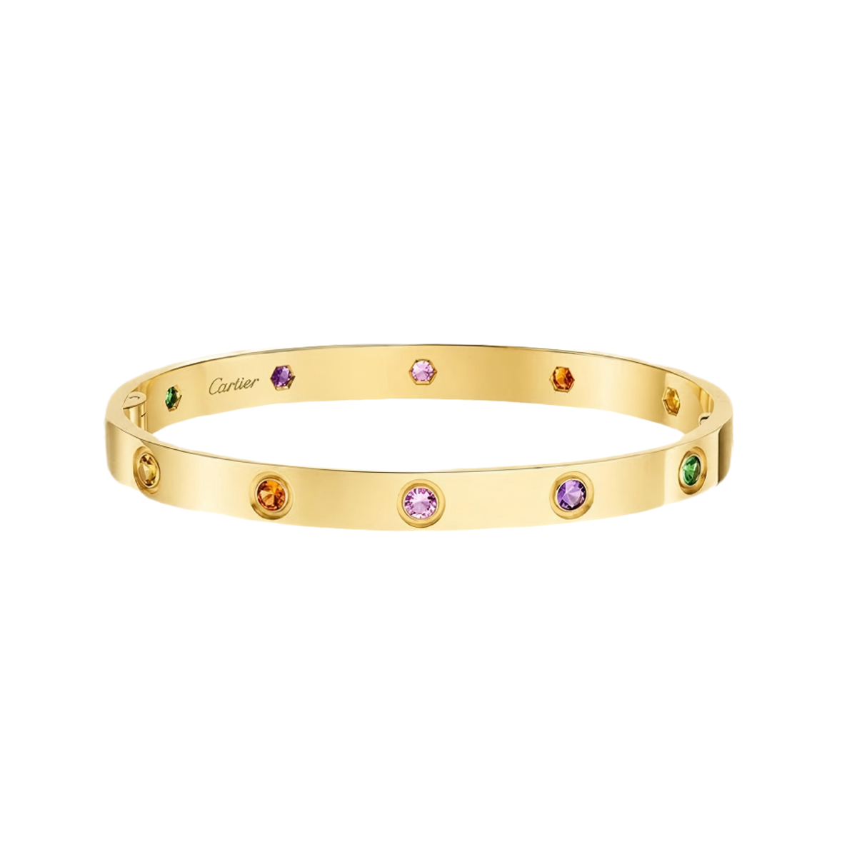 [Lumi Jewels]2026 RAINBOW LOVE BRACELET 6.1MM  10 DIAMONDS