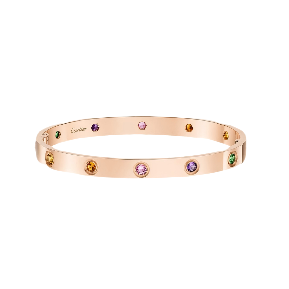 [Lumi Jewels]2026 RAINBOW LOVE BRACELET 6.1MM  10 DIAMONDS