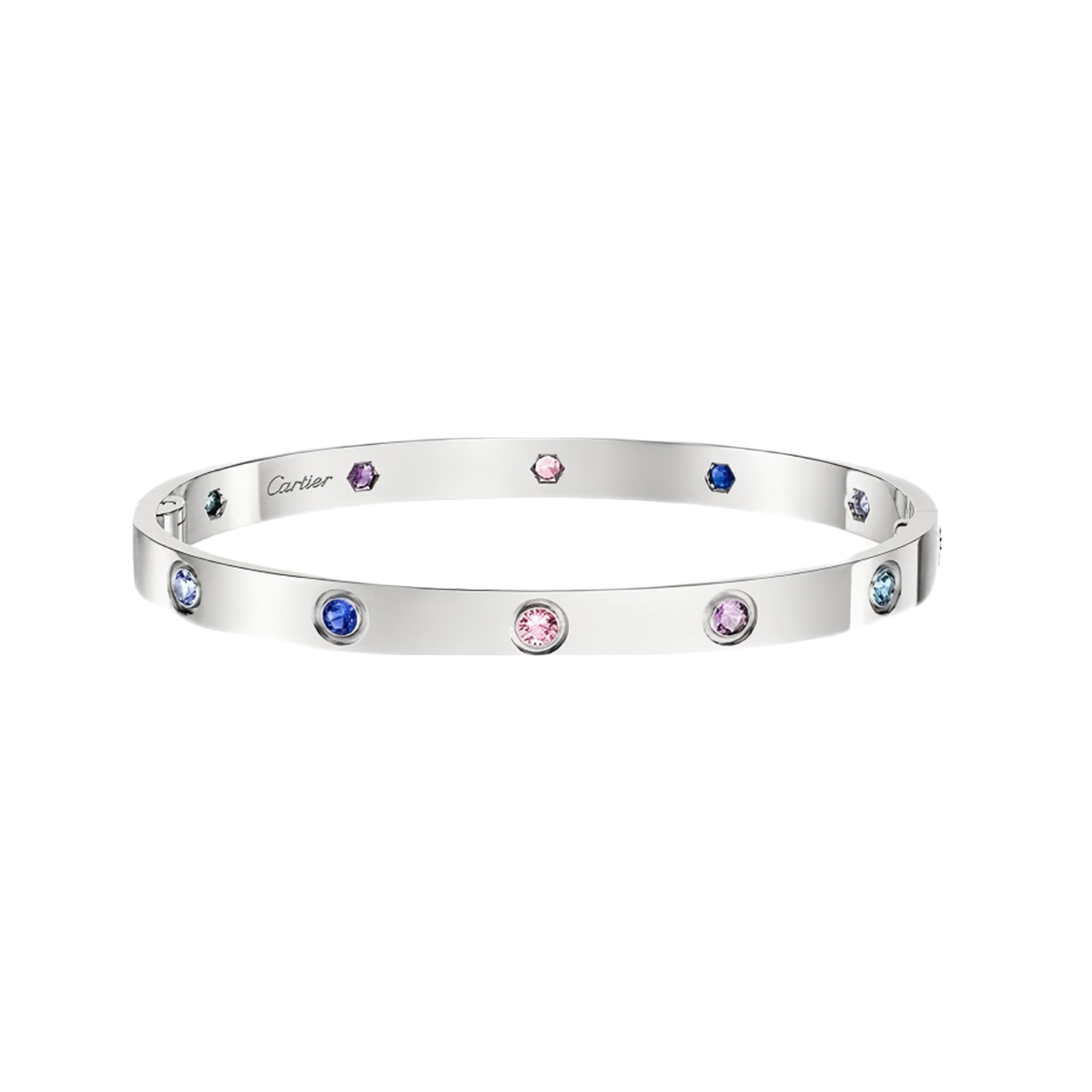 [Lumi Jewels]2026 RAINBOW LOVE BRACELET 6.1MM  10 DIAMONDS