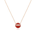 [Lumi Jewels]JEUX DE ROSE GOLD DIAMOND NECKLACE