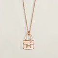 [Lumi Jewels]AMULETTE PEDANT ROSE GOLD NECKLACE