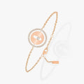 [Lumi]LUCKY MOVE PAVED DIAMOND BRACELET