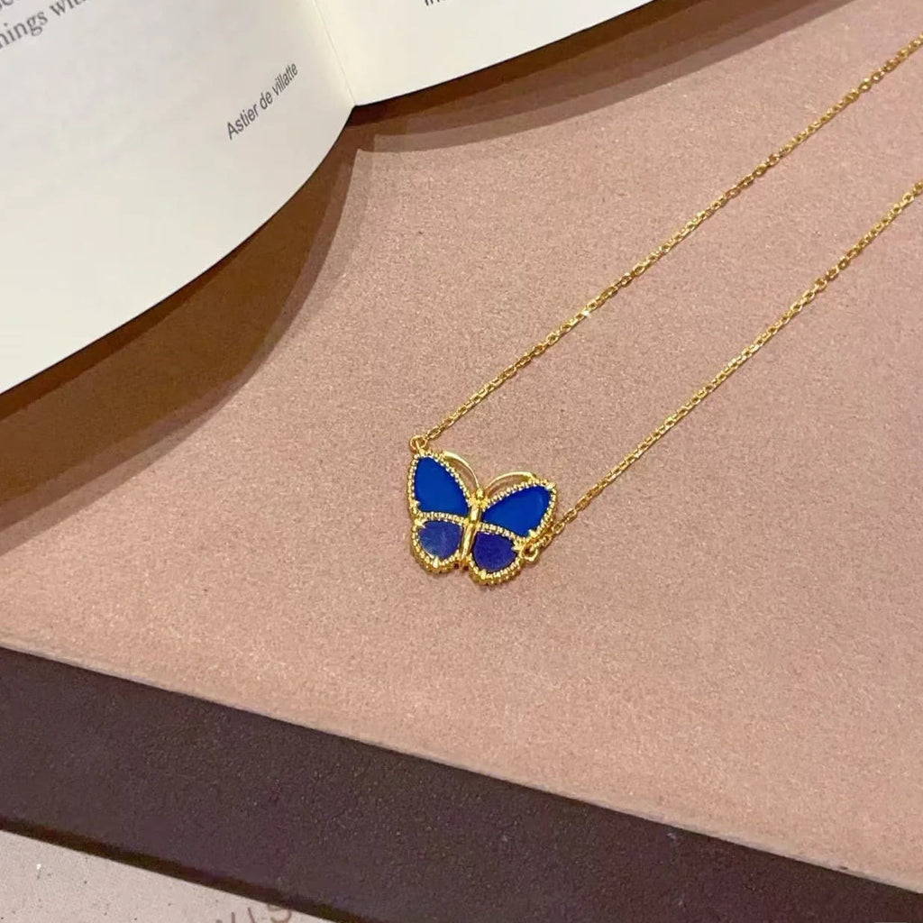 [Lumi Jewels] 2026 NEW LUCKY BUTTERFLY 1 MOTIFS NECKLACE
