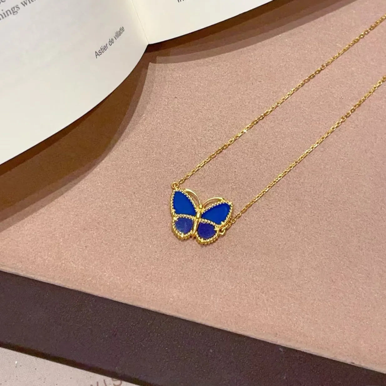 [Lumi Jewels] 2026 NEW LUCKY BUTTERFLY 1 MOTIFS NECKLACE