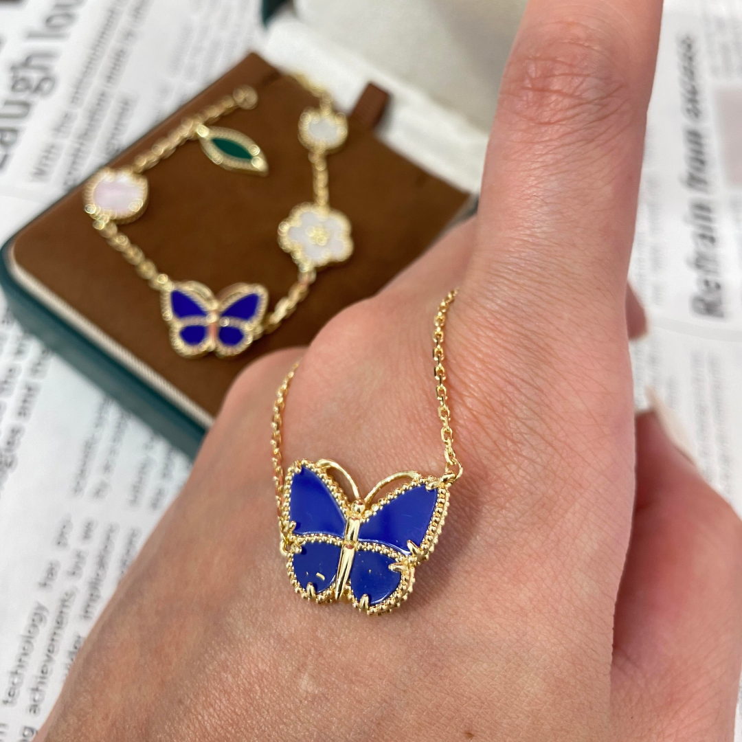 [Lumi Jewels] 2026 NEW LUCKY BUTTERFLY 1 MOTIFS NECKLACE