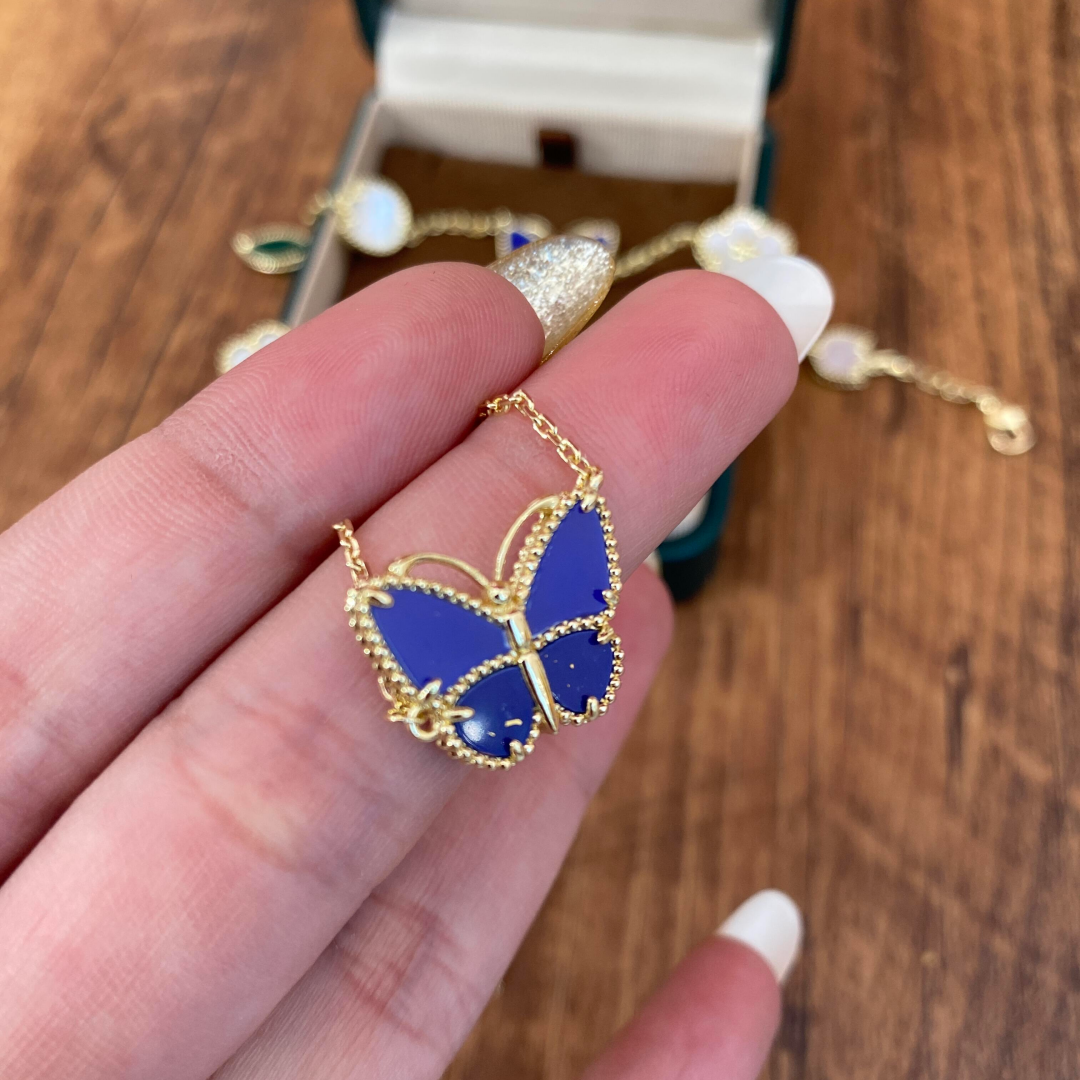 [Lumi Jewels] 2026 NEW LUCKY BUTTERFLY 1 MOTIFS NECKLACE