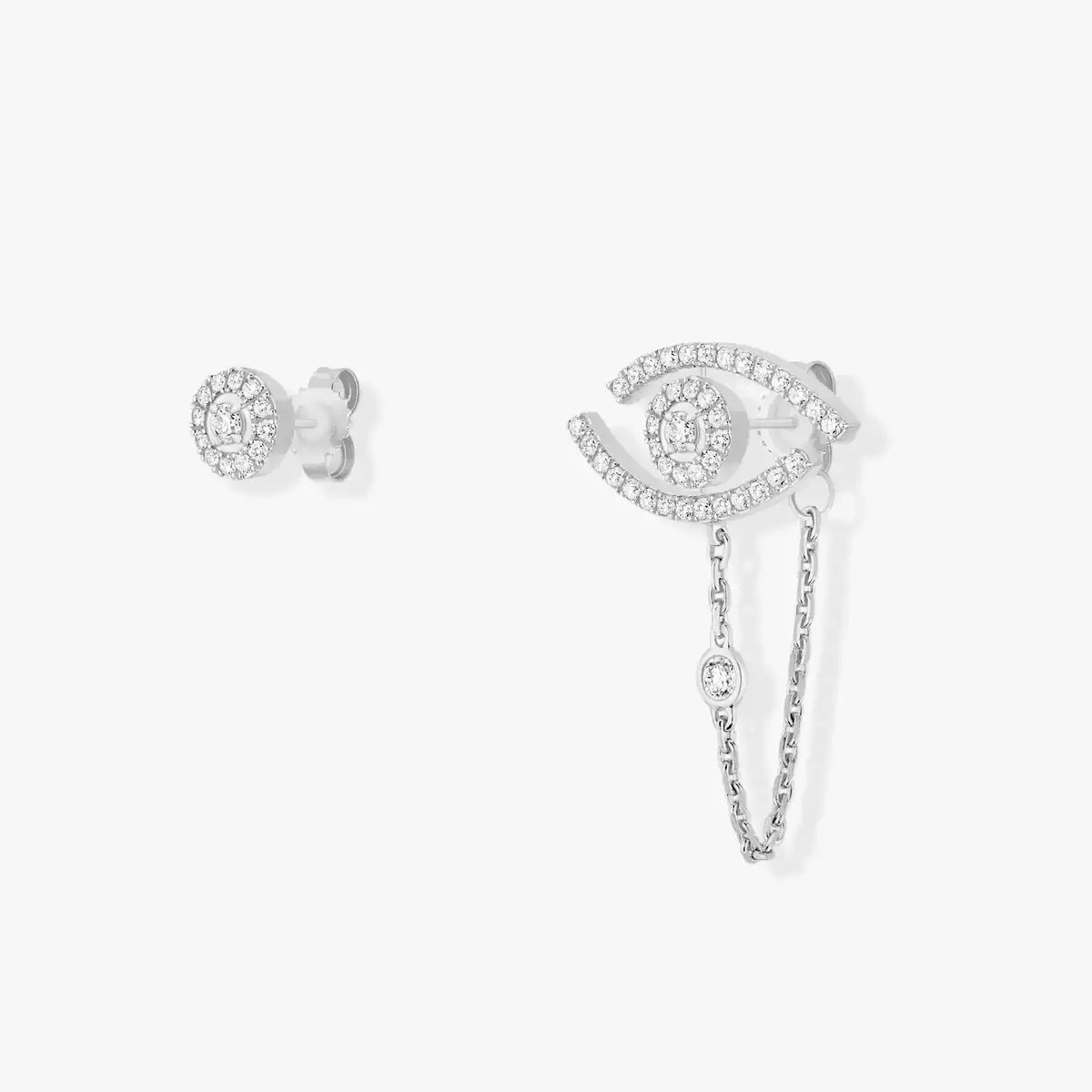 [Lumi Jewels]Lucky Eye Diamond Earrings