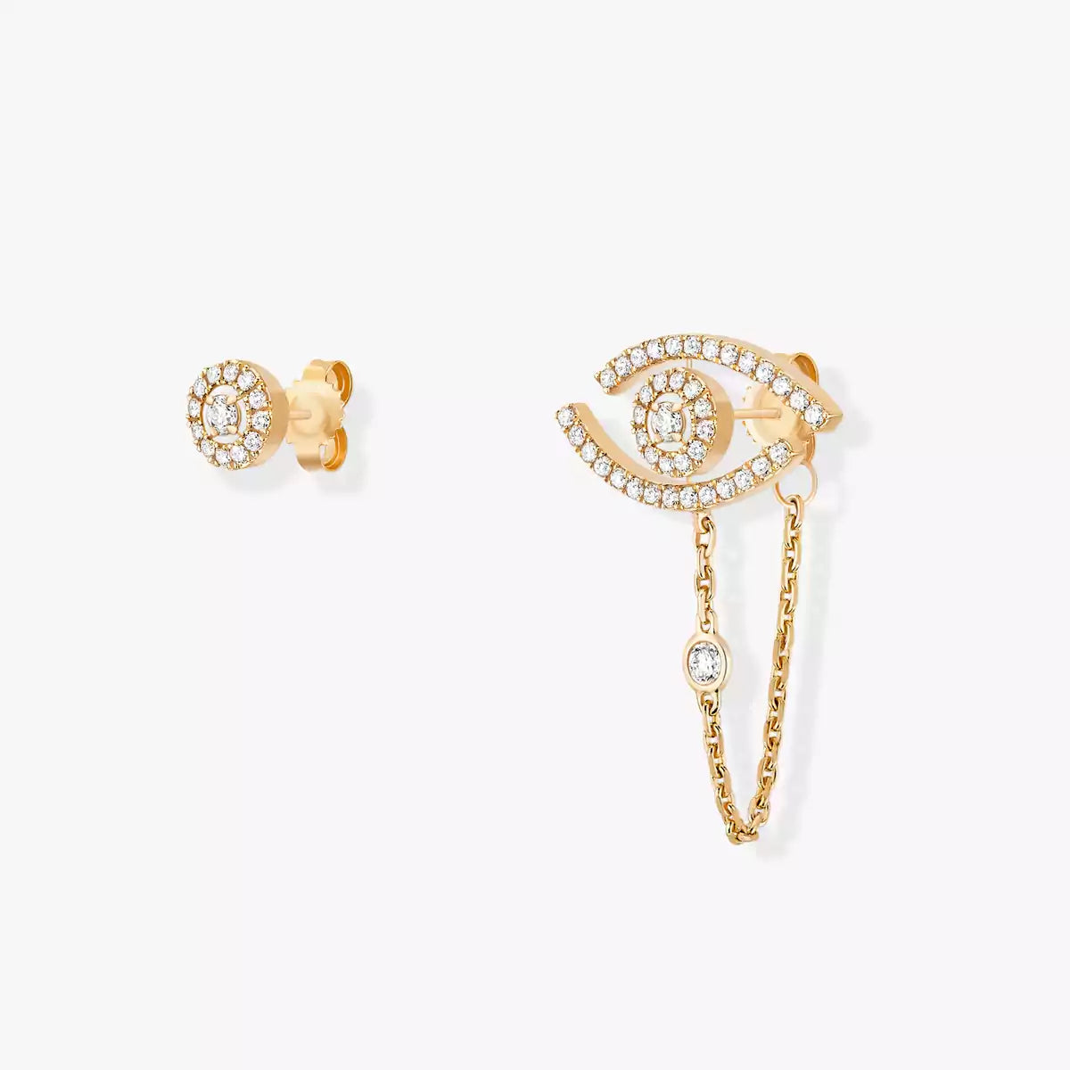 [Lumi]Lucky Eye Diamond Earrings