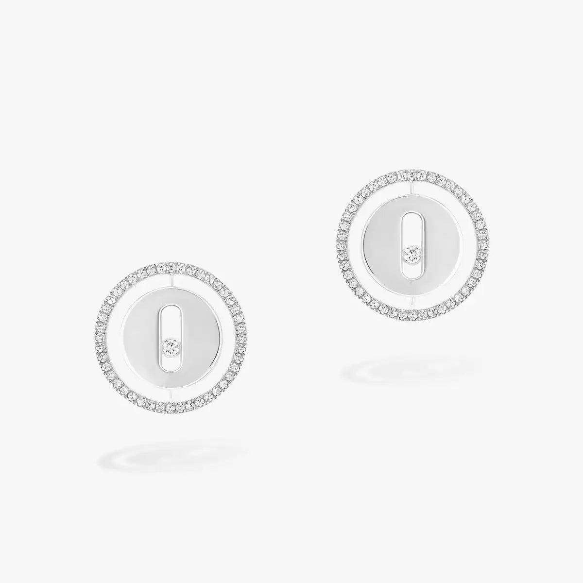 [Lumi]Lucky Move Diamond Earrings