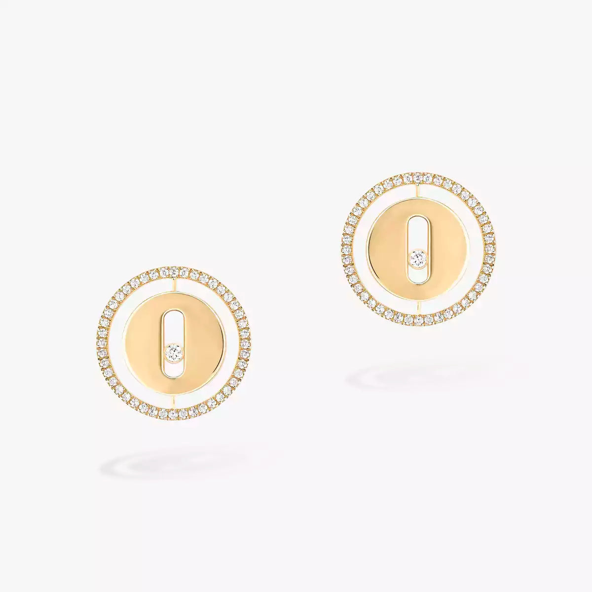 [Lumi Jewels]Lucky Move Diamond Earrings