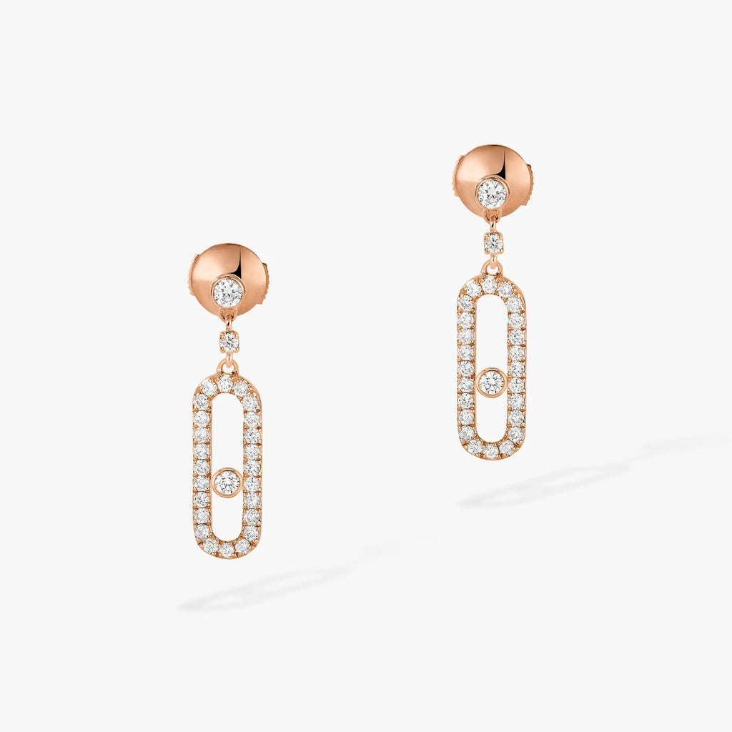 [Lumi]DORMEUSES MOVE UNO DIAMOND EARRINGS