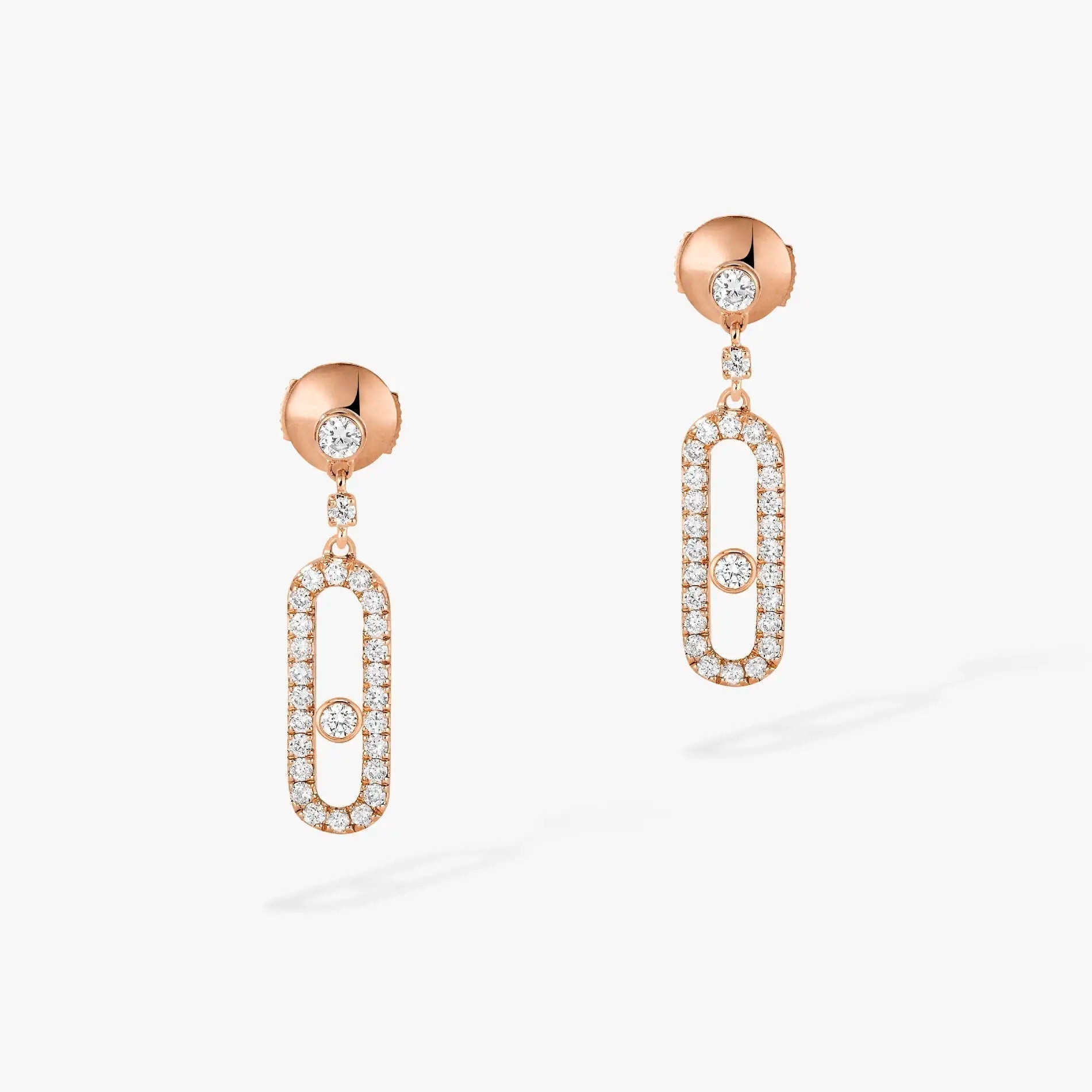 [Lumi]DORMEUSES MOVE UNO DIAMOND EARRINGS
