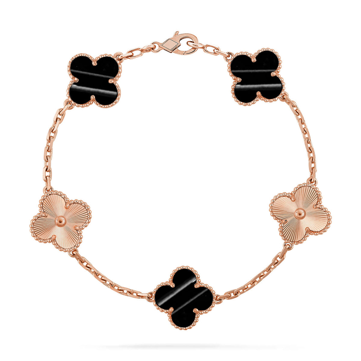 [Lumi Jewels] CLOVER 5 MOTIF PULSAR STONE BRACELET COLLECTION