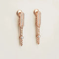 [Lumi Jewels]CHAINE CHAOS DIAMOND DROP EARRINGS