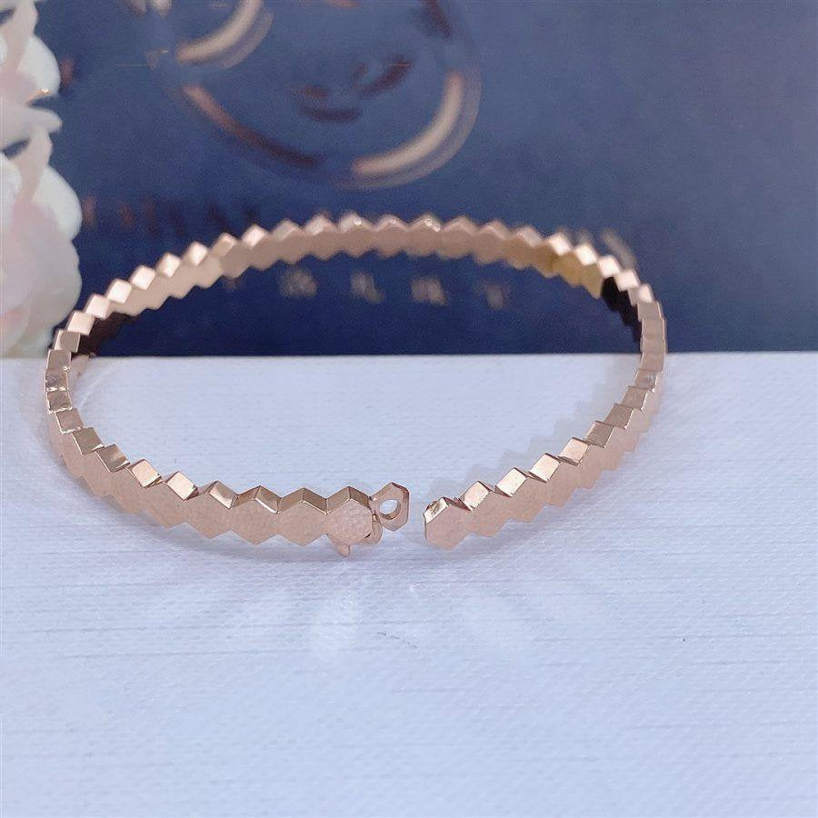[Lumi Jewels]BEE LOVE PINK GOLD BRACELET