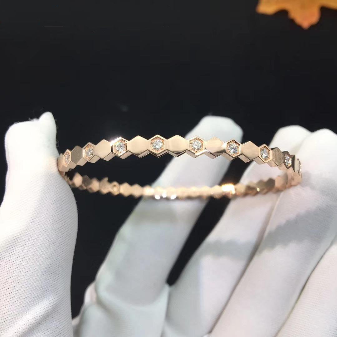 [Lumi Jewels]BEE LOVE SILVER DIAMOND BRACELET