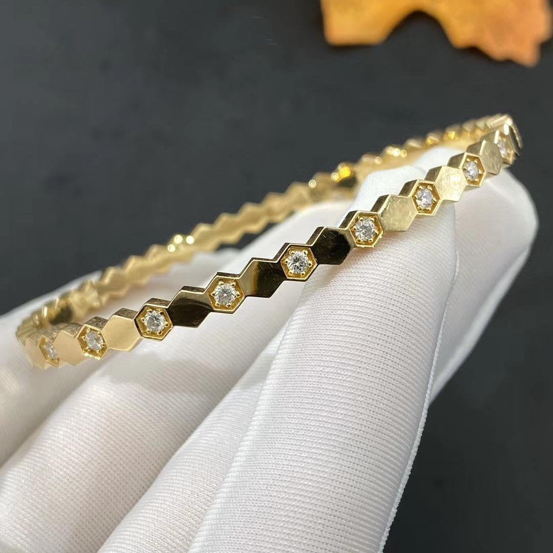 [Lumi Jewels]BEE LOVE GOLD DIAMOND BRACELET