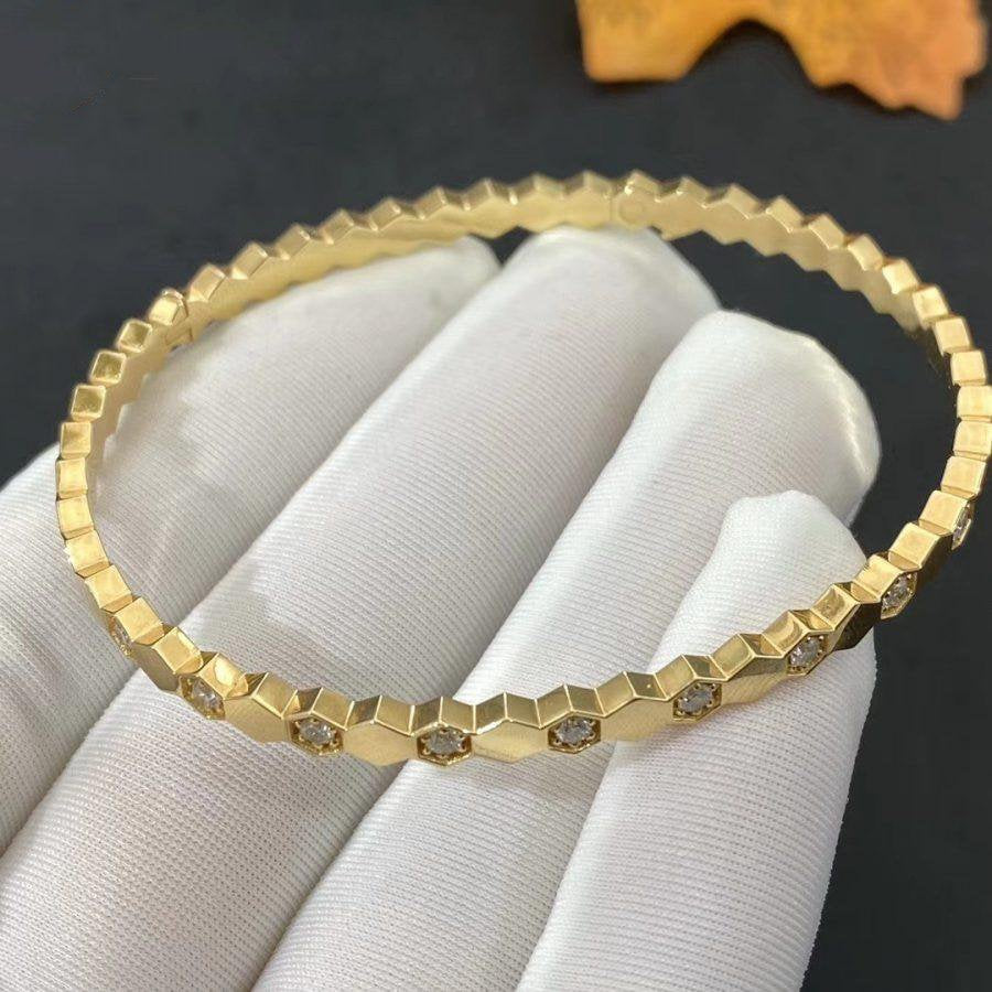 [Lumi Jewels]BEE LOVE GOLD DIAMOND BRACELET