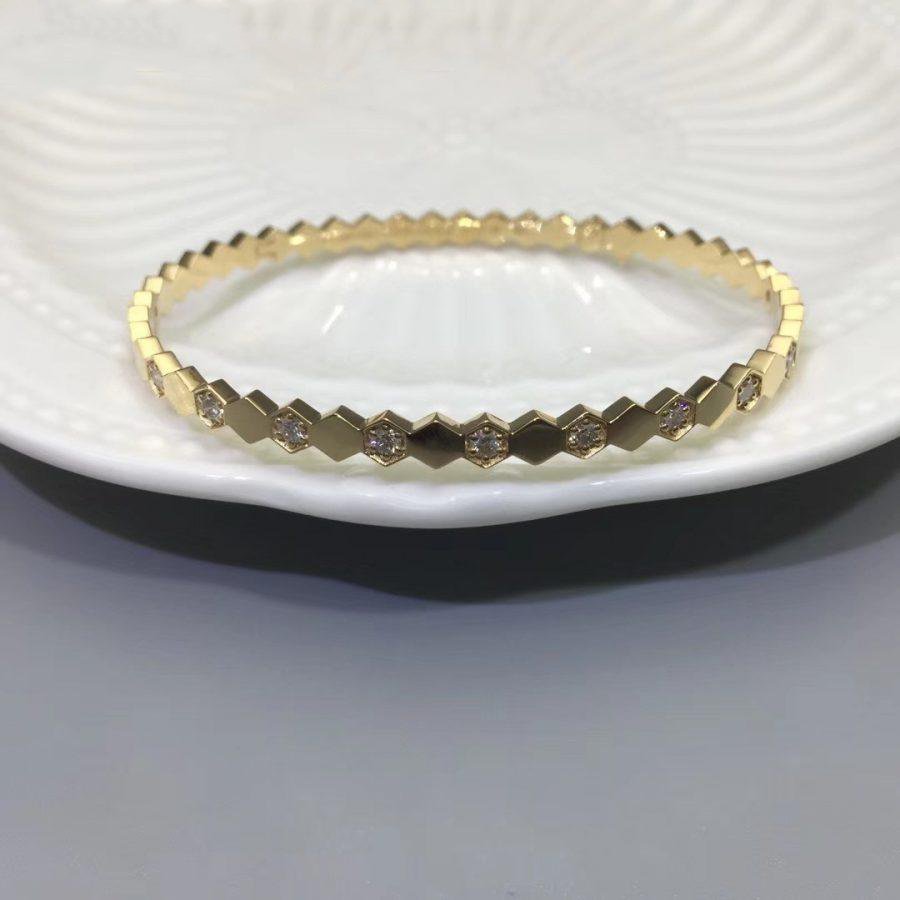 [Lumi Jewels]BEE LOVE GOLD DIAMOND BRACELET