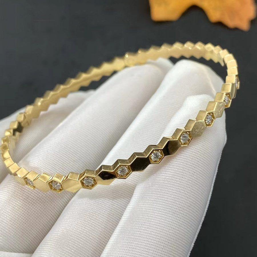 [Lumi Jewels]BEE LOVE GOLD DIAMOND BRACELET