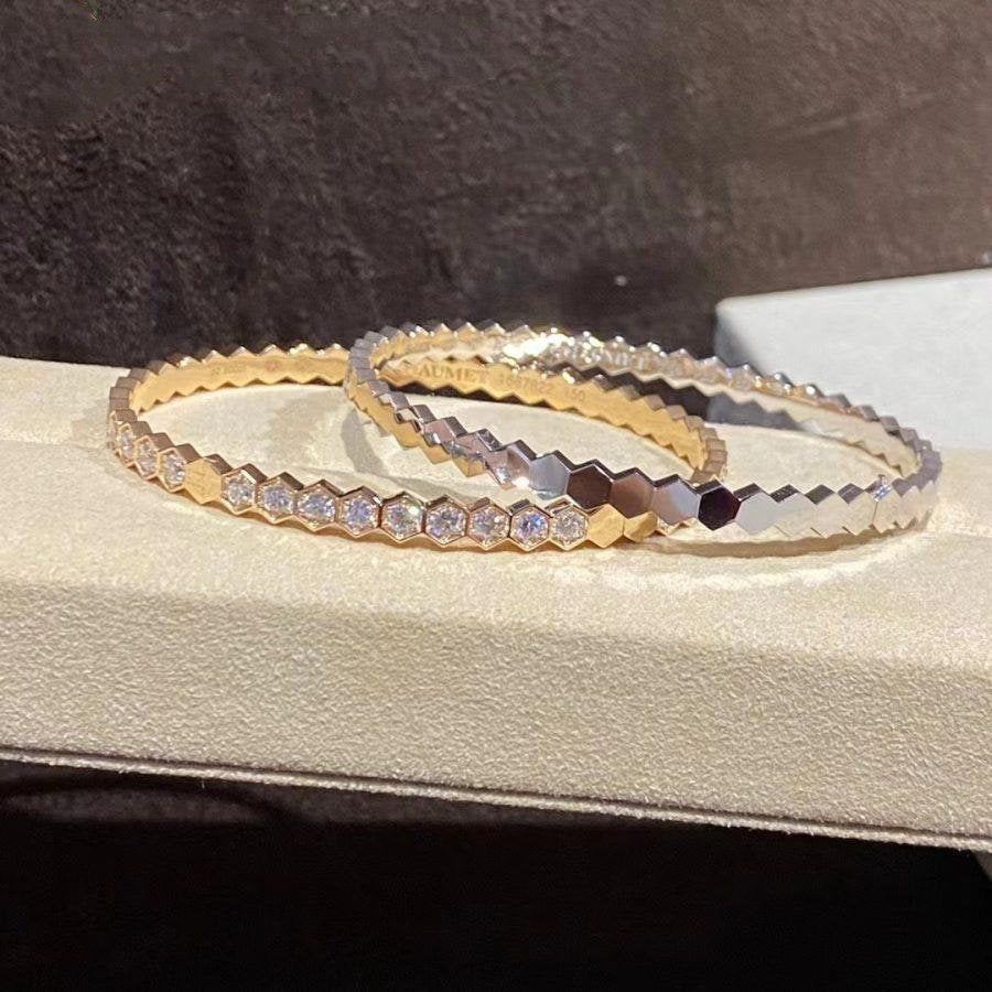 [Lumi Jewels]BEE LOVE GOLD BRACELET FULL DIAMOND