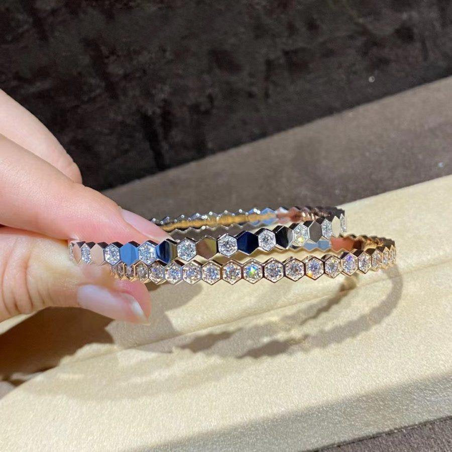 [Lumi Jewels]BEE LOVE GOLD BRACELET FULL DIAMOND