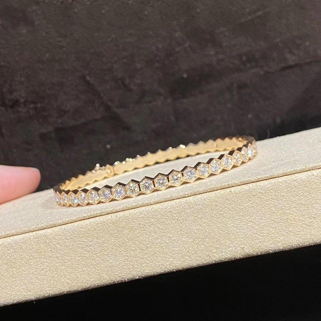 [Lumi Jewels]BEE LOVE GOLD BRACELET FULL DIAMOND
