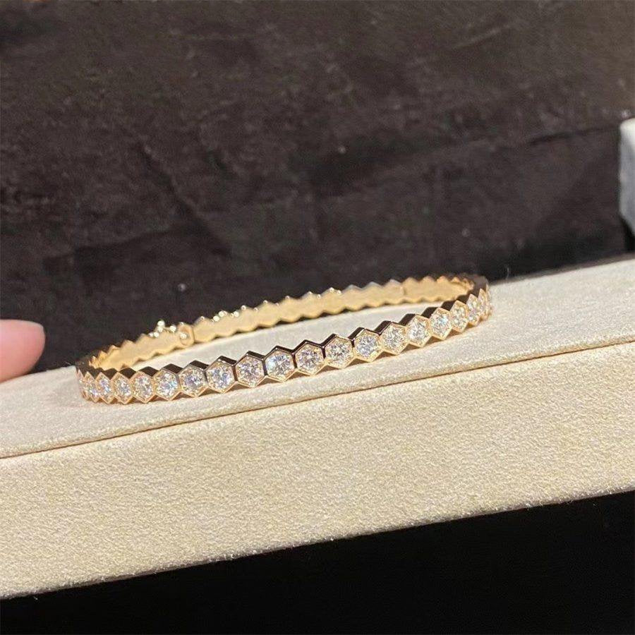 [Lumi Jewels]BEE LOVE GOLD BRACELET FULL DIAMOND