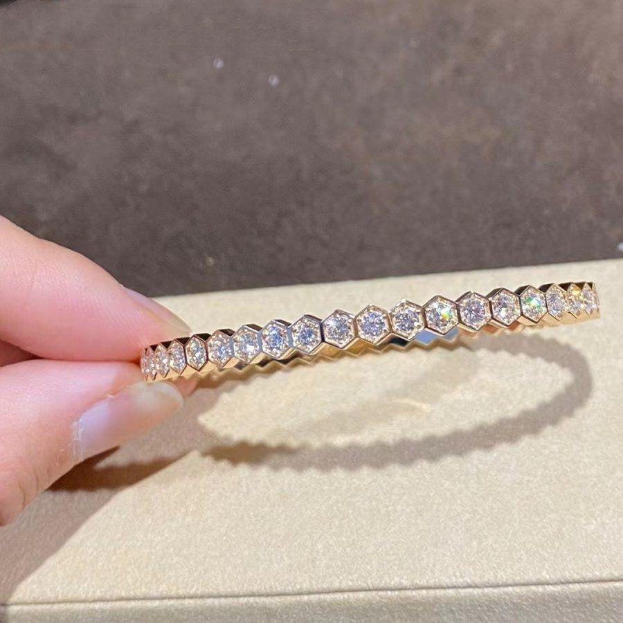 [Lumi Jewels]BEE LOVE GOLD BRACELET FULL DIAMOND