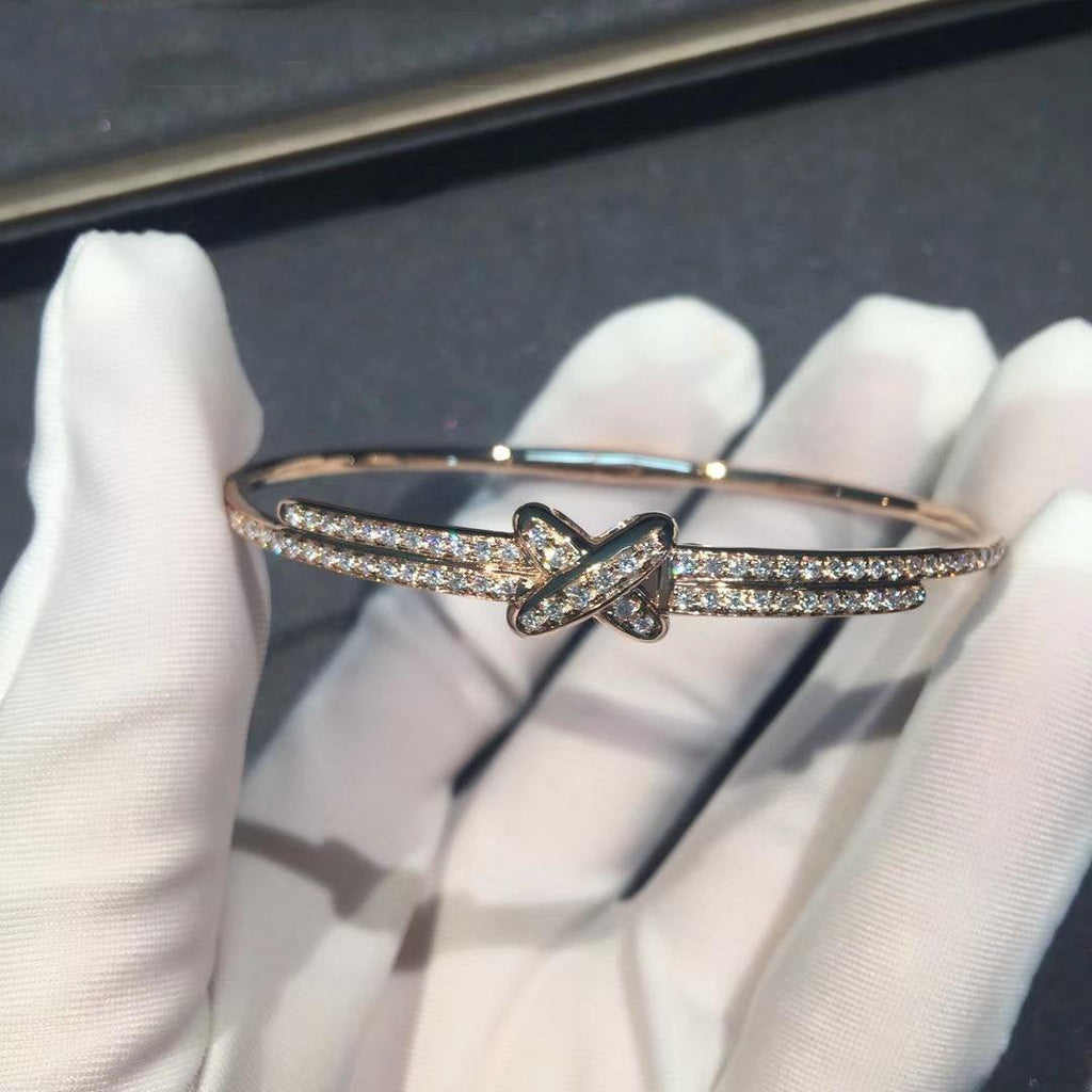 [Lumi Jewels]JEUX DE BRACELET DIAMONDS PINK GOLD