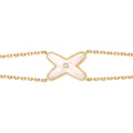 [Lumi Jewels]JEUX BRACELET WHITE MOP GOLD 1 DIAMOND
