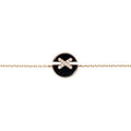 [Lumi Jewels]JEUX DE BRACELET ONYX PINK GOLD DIAMOND