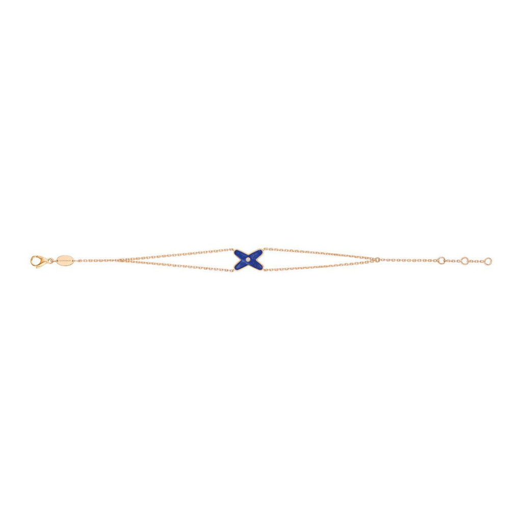 [Lumi Jewels]Hollow Design Four-Leaf Clover Flower Shape Bracelet
