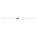 [Lumi Jewels]Hollow Design Four-Leaf Clover Flower Shape Bracelet