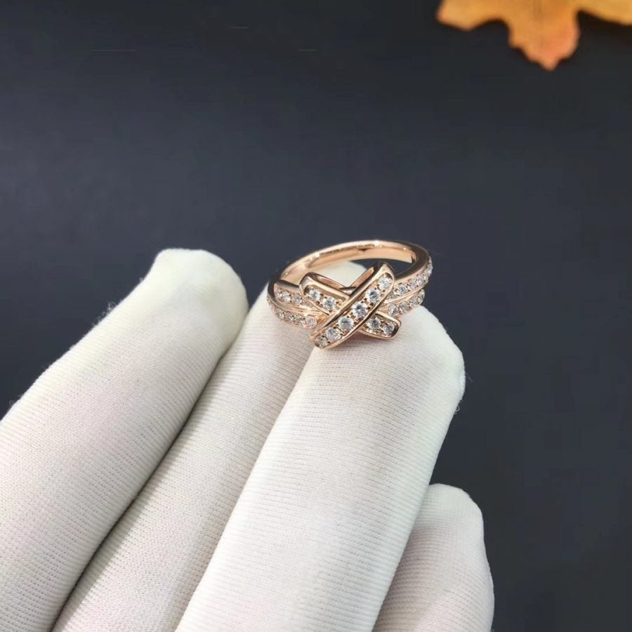 [Lumi Jewels]JEUX DE RING PINK GOLD DIAMOND