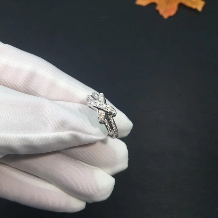 [Lumi Jewels]JEUX DE SILVER DIAMOND RING
