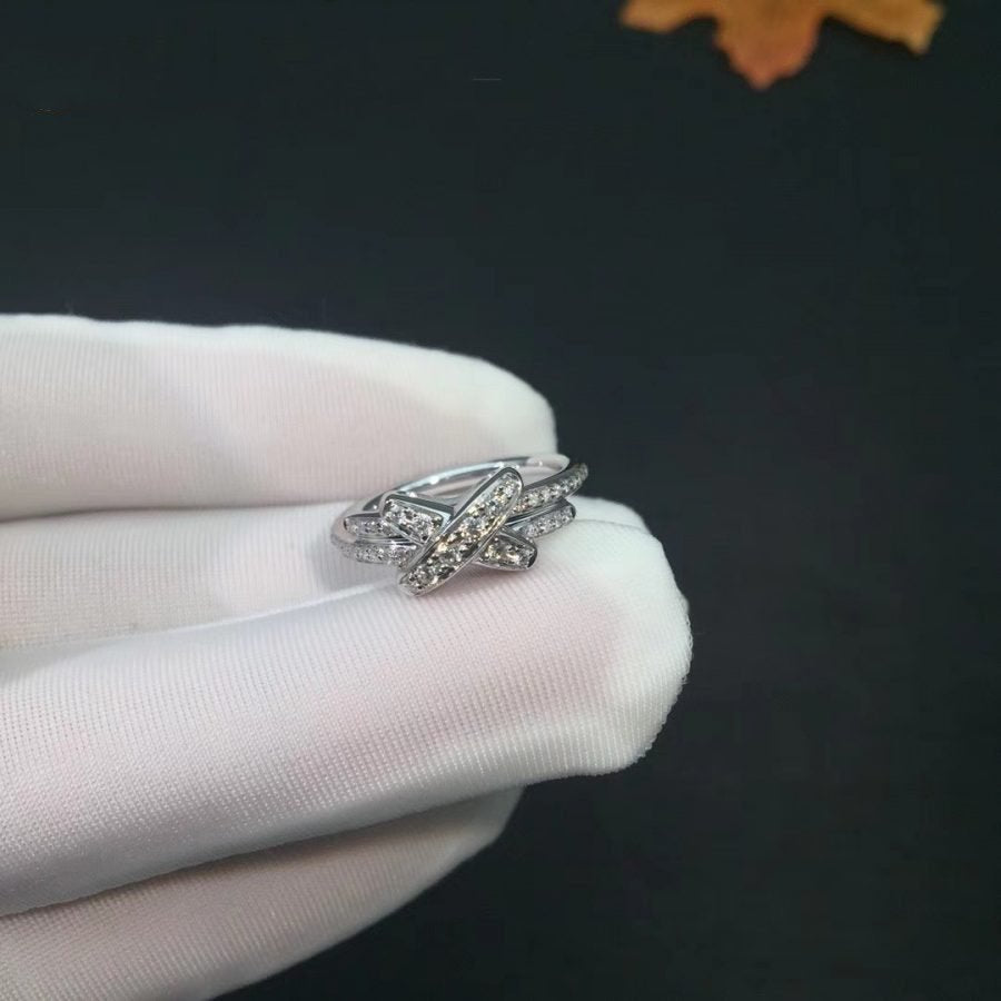 [Lumi Jewels]JEUX DE SILVER DIAMOND RING
