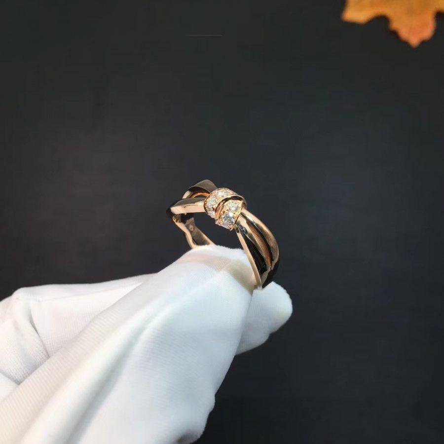 [Lumi Jewels]LIENS RING PINK GOLD DIAMOND