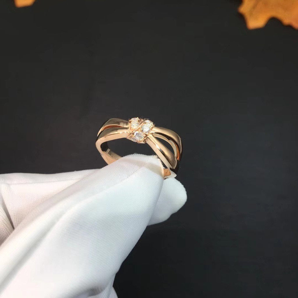 [Lumi Jewels]LIENS RING PINK GOLD DIAMOND
